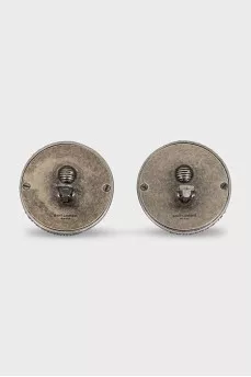 Accent clips decorated with crystals