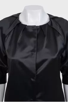 Black suit with trousers and a jacket