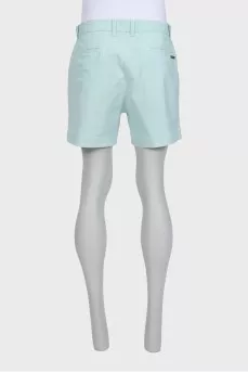 Men's shorts with small stripes