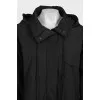 Black oversized jacket