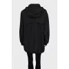 Black oversized jacket