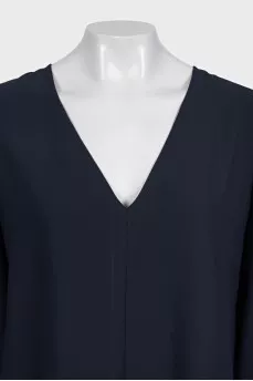Black loose-fitting dress