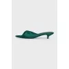 Coupole textile mules