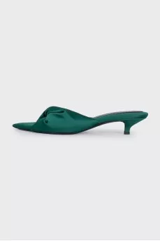 Coupole textile mules