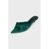 Coupole textile mules