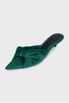 Coupole textile mules