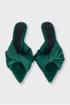Coupole textile mules