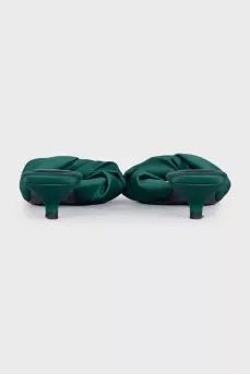 Coupole textile mules
