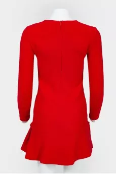 Red Direct Direct Crowing with Long Sleeve