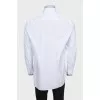 Men's white button-down shirt