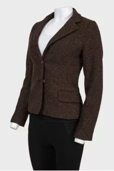 Brown wool jacket