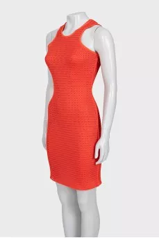 Fitted mesh dress
