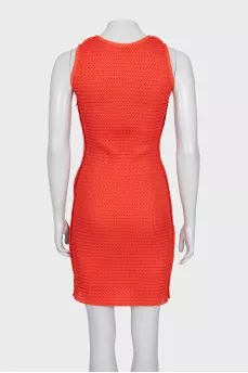 Fitted mesh dress