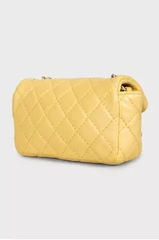 Желтая мини-сумка Mini Flap