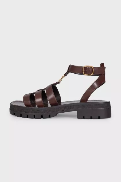 Leather sandals CLEA TRIOMPHE