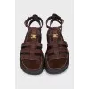 Leather sandals CLEA TRIOMPHE