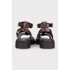 Leather sandals CLEA TRIOMPHE