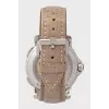 Wristwatch decorated with diamonds