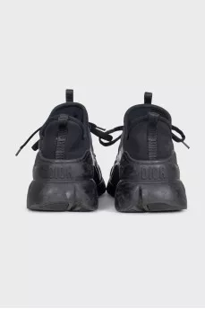 Black D-Connect sneakers