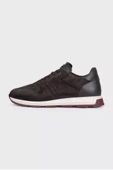 Men's brown sneakers