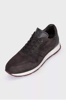 Men's brown sneakers