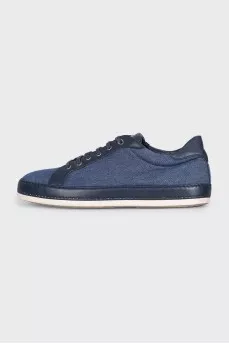 Men's denim sneakers