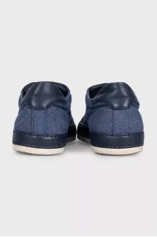 Men's denim sneakers