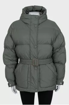 Green Michelin down jacket