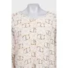Кардиган крою oversize на кнопках