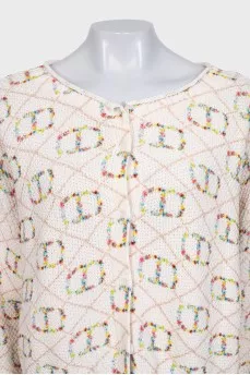 Кардиган крою oversize на кнопках