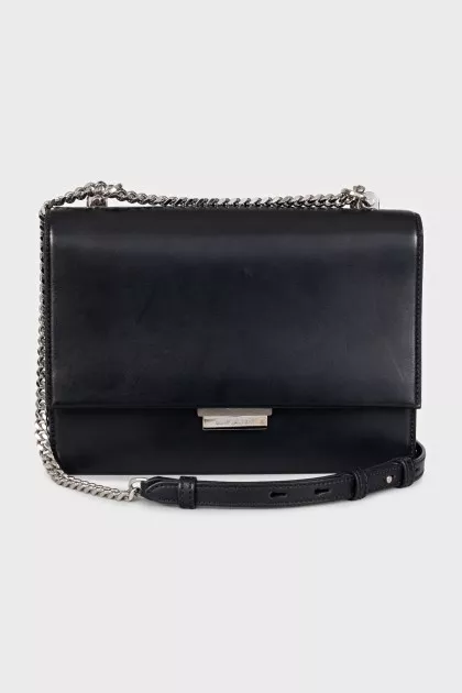 Smooth leather crossbody