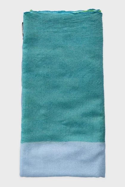 Cashmere and silk scarf