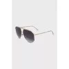 Gradient aviator sunglasses