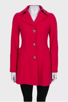 Pink fitted coat