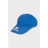 Men's blue cap with logo