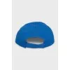 Men's blue cap with logo