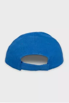 Men's blue cap with logo