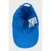 Men's blue cap with logo