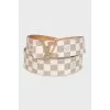 LV Initiales Beige Belt