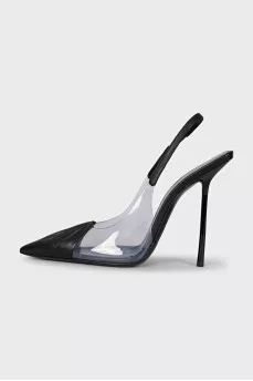 Leather slingbacks Chica