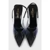 Leather slingbacks Chica