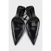 Leather slingbacks Chica