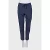 Men's tapered drawstring trousers