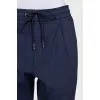 Men's tapered drawstring trousers