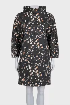 Green dress with print