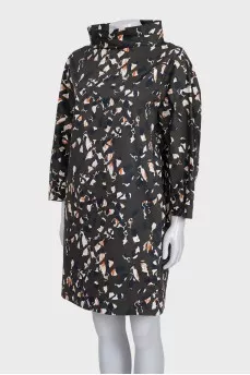 Green dress with print