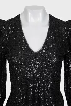 Black top with accent shoulders