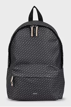 Men's backpack with a small print