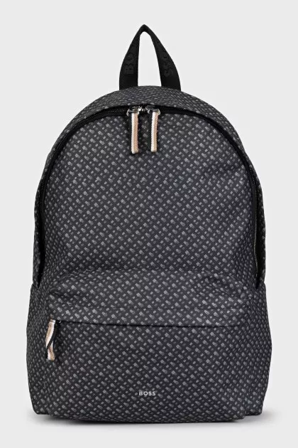 Men's backpack with a small print