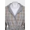 Reversible cashmere coat